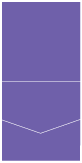 Amethyst Pocket Invitation Style A1 (5 3/4 x 5 3/4) 10/Pk