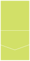 Citrus Green Pocket Invitation Style A1 (5 3/4 x 5 3/4) 10/Pk