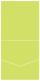 Citrus Green Pocket Invitation Style A1 (5 3/4 x 5 3/4)