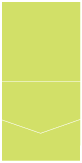 Citrus Green Pocket Invitation Style A1 (5 3/4 x 5 3/4) 10/Pk