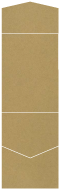 Natural Kraft Pocket Invitation Style A11 (5 1/4 x 7 1/4) 10/Pk