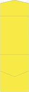 Lemon Drop Pocket Invitation Style A11 (5 1/4 x 7 1/4)10/Pk