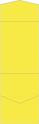 Lemon Drop Pocket Invitation Style A11 (5 1/4 x 7 1/4)