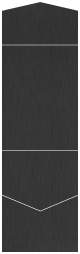 Eames Graphite (Textured) Pocket Invitation Style A11 (5 1/4 x 7 1/4)