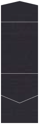 Linen Black Pocket Invitation Style A11 (5 1/4 x 7 1/4)