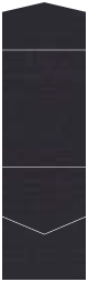 Linen Black Pocket Invitation Style A11 (5 1/4 x 7 1/4) - 10/Pk