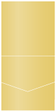 Gold Pocket Invitation Style A1 (5 3/4 x 5 3/4)