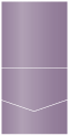 Purple Pocket Invitation Style A1 (5 3/4 x 5 3/4) 10/Pk