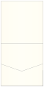 Natural White Pearl Pocket Invitation Style A1 (5 3/4 x 5 3/4) 10/Pk