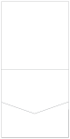 Crest Solar White Pocket Invitation Style A2 (7 x 7) 10/Pk