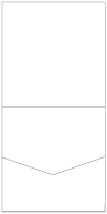 Crest Solar White Pocket Invitation Style A2 (7 x 7) 10/Pk