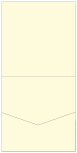 Linen Baronial Ivory Pocket Invitation Style A2 (7 x 7) 10/Pk