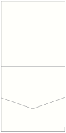 Eggshell White Pocket Invitation Style A2 (7 x 7) - 10/pk