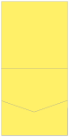 Factory Yellow Pocket Invitation Style A2 (7 x 7)10/Pk