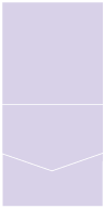 Purple Lace Pocket Invitation Style A2 (7 x 7)