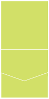 Citrus Green Pocket Invitation Style A2 (7 x 7) 10/Pk