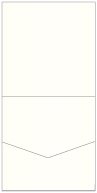 Pearlized White Pocket Invitation Style A2 (7 x 7) 10/Pk