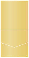 Gold Pocket Invitation Style A2 (7 x 7)