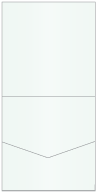 Metallic Aquamarine Pocket Invitation Style A2 (7 x 7)