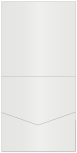 Silver Pocket Invitation Style A2 (7 x 7)10/Pk