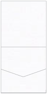 Linen Solar White Pocket Invitation Style A2 (7 x 7) 10/Pk