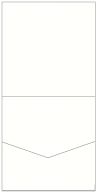 White Pearl Linen Pocket Invitation Style A2 (7 x 7) 10/Pk