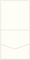 Natural White Pearl Linen Pocket Invitation Style A2 (7 x 7) 10/Pk