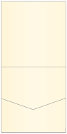 Gold Pearl Linen Pocket Invitation Style A2 (7 x 7) 10/Pk