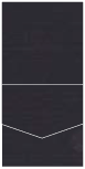 Linen Black Pocket Invitation Style A2 (7 x 7)10/Pk