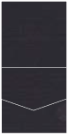 Linen Black Pocket Invitation Style A2 (7 x 7) 10/Pk