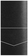 Black Silk Pocket Invitation Style A2 (7 x 7) 10/Pk