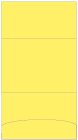 Factory Yellow Pocket Invitation Style A3 (5 1/8 x 7 1/8) 10/Pk
