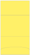 Factory Yellow Pocket Invitation Style A3 (5 1/8 x 7 1/8)