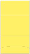 Factory Yellow Pocket Invitation Style A3 (5 1/8 x 7 1/8) 10/Pk