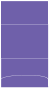 Amethyst Pocket Invitation Style A3 (5 1/8 x 7 1/8) 10/Pk