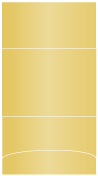 Gold Pocket Invitation Style A3 (5 1/8 x 7 1/8)