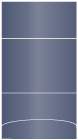 Blue Satin Pocket Invitation Style A3 (5 1/8 x 7 1/8) 10/Pk