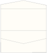 Crest Natural White Pocket Invitation Style A4 (4 x 9)10/Pk
