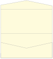 Crest Baronial Ivory Pocket Invitation Style A4 (4 x 9)