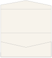 Beige Pocket Invitation Style A4 (4 x 9) 10/Pk