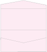 Light Pink Pocket Invitation Style A4 (4 x 9)10/Pk