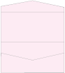 Light Pink Pocket Invitation Style A4 (4 x 9) 10/Pk