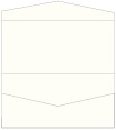 Textured Bianco Pocket Invitation Style A4 (4 x 9) 10/Pk