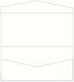 Eggshell White Pocket Invitation Style A4 (4 x 9) - 10/pk