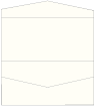 Textured Cream Pocket Invitation Style A4 (4 x 9) 10/Pk