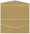 Natural Kraft Pocket Invitation Style A4 (4 x 9)