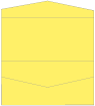 Factory Yellow Pocket Invitation Style A4 (4 x 9) 10/Pk