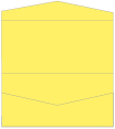 Factory Yellow Pocket Invitation Style A4 (4 x 9)
