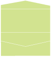 Pistachio Pocket Invitation Style A4 (4 x 9)