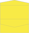 Lemon Drop Pocket Invitation Style A4 (4 x 9)10/Pk